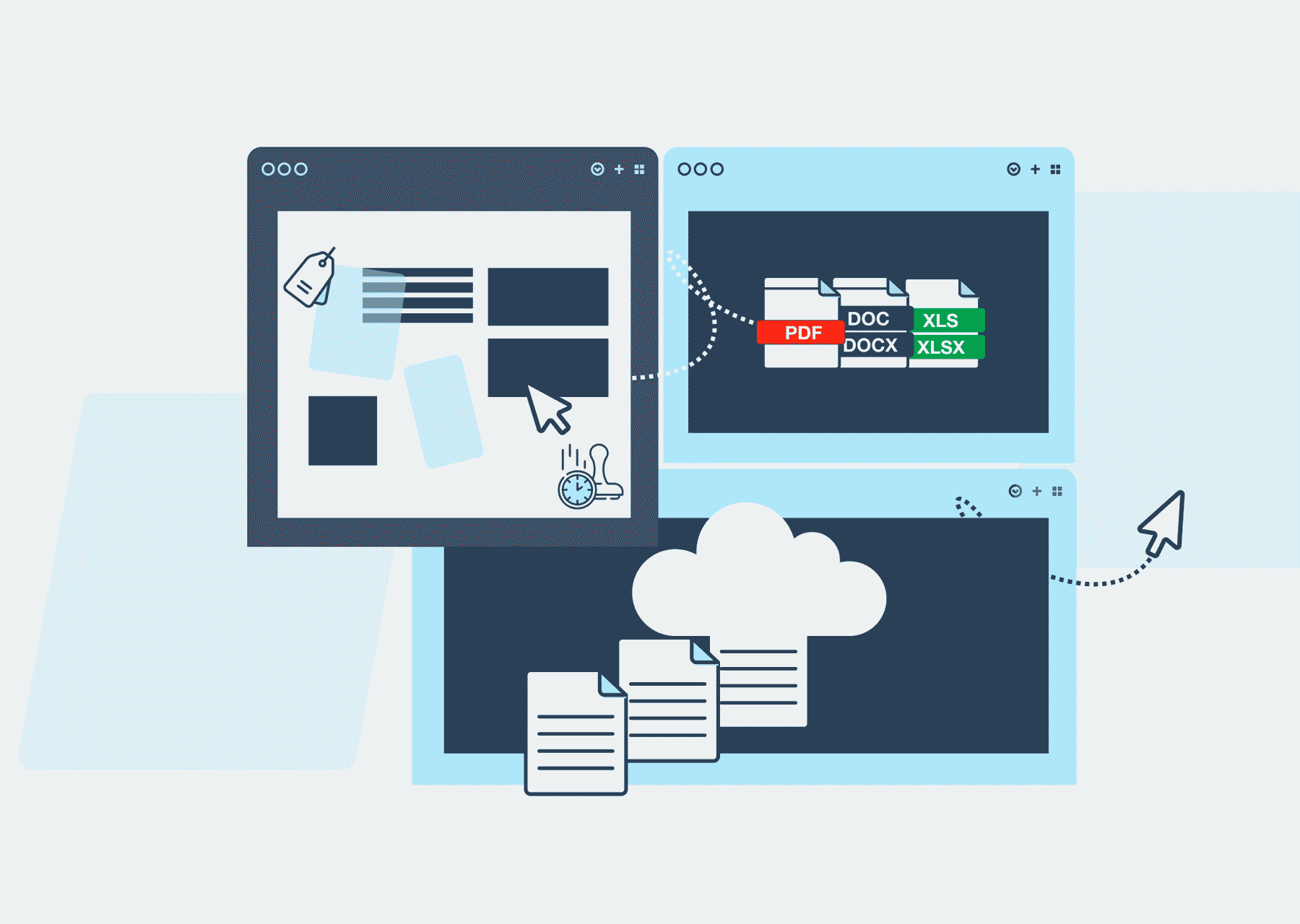 Where Can You Create, Modify, and Store Electronic Contract Templates in the Cloud?