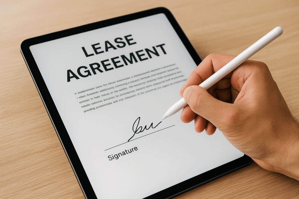 Can you sign a lease electronically? Yes, and with SignTime it’s easy!