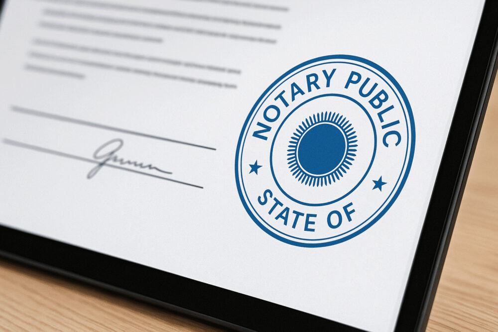 Digital notary stamps: What you need to know