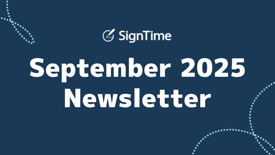 SignTime September 2025 newsletter: New SignTime Plan “Prime Start” to Streamline Your Contract Workflowのイメージ画像