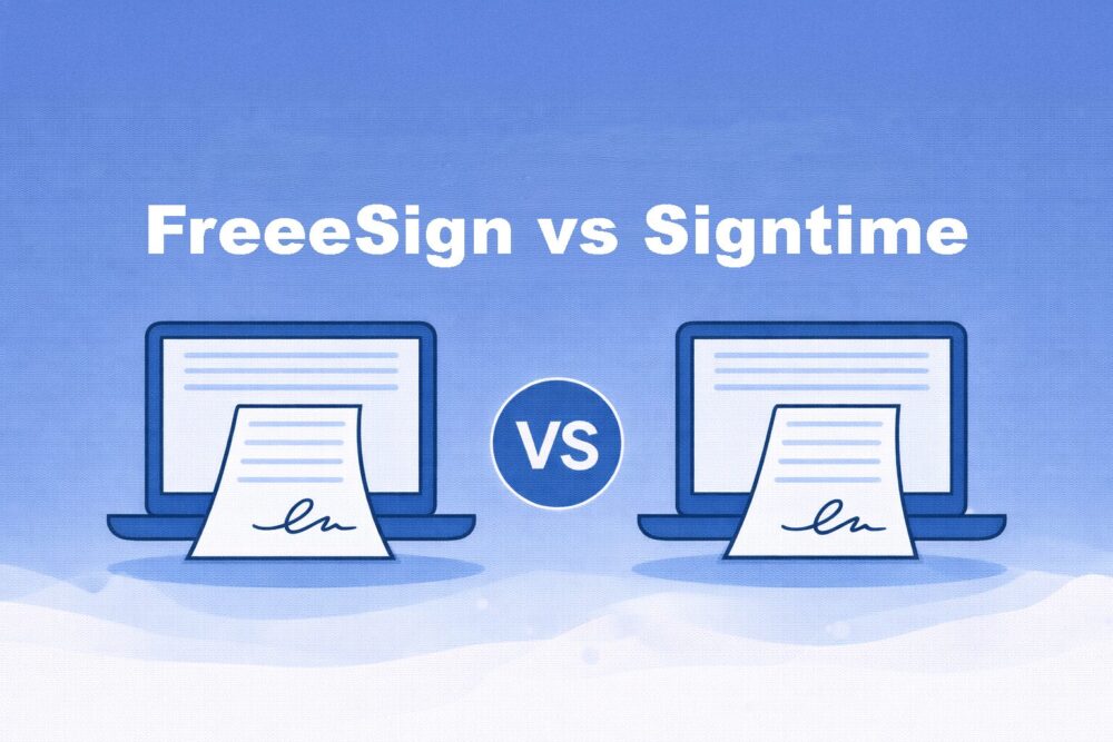 FreeeSign vs Signtime: Which is better for you in 2026?