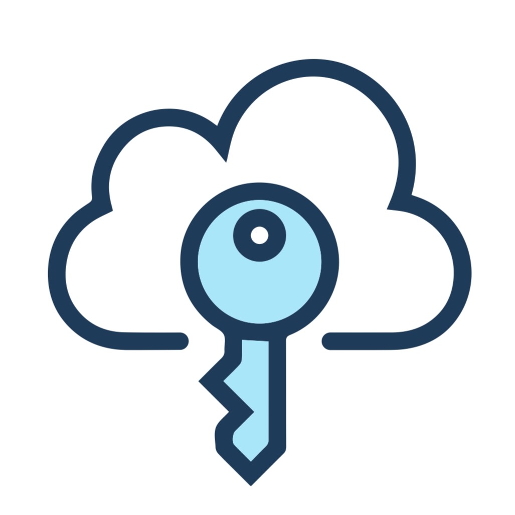 安全クラウドアイコン