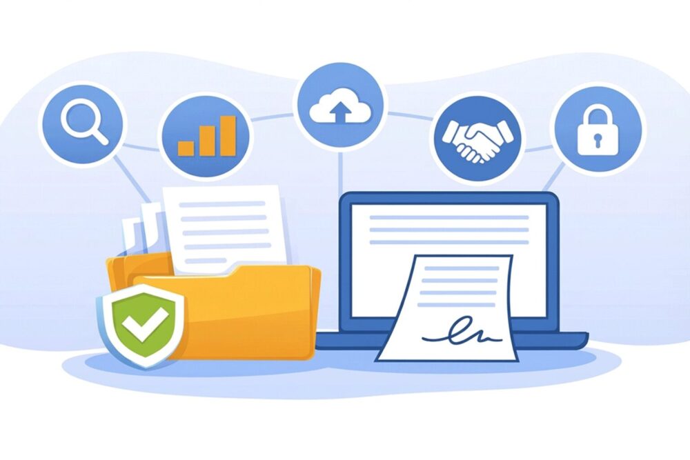 ビジネス向け契約管理システムのメリットと活用事例