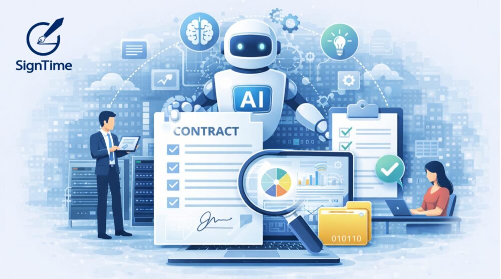 電子契約とAIの最新動向とは？契約業務の効率化を実現するポイント