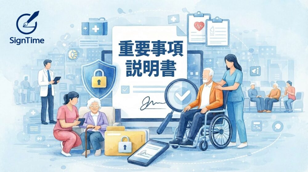 介護電子契約完全ガイド|2026年最新の法的根拠とDX成功のポイント