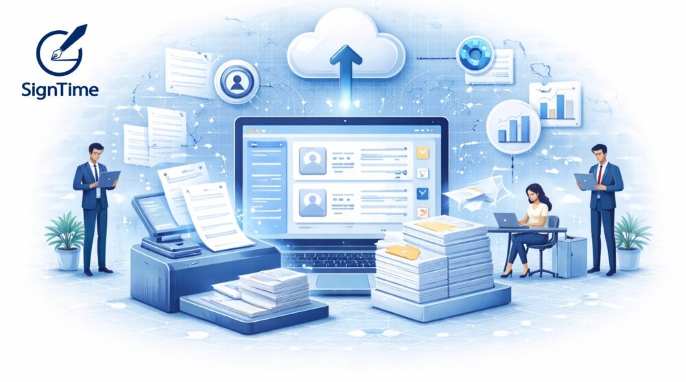 DX時代の書類管理の新常識とは?文書管理DX・電子契約・業務自動化を解説